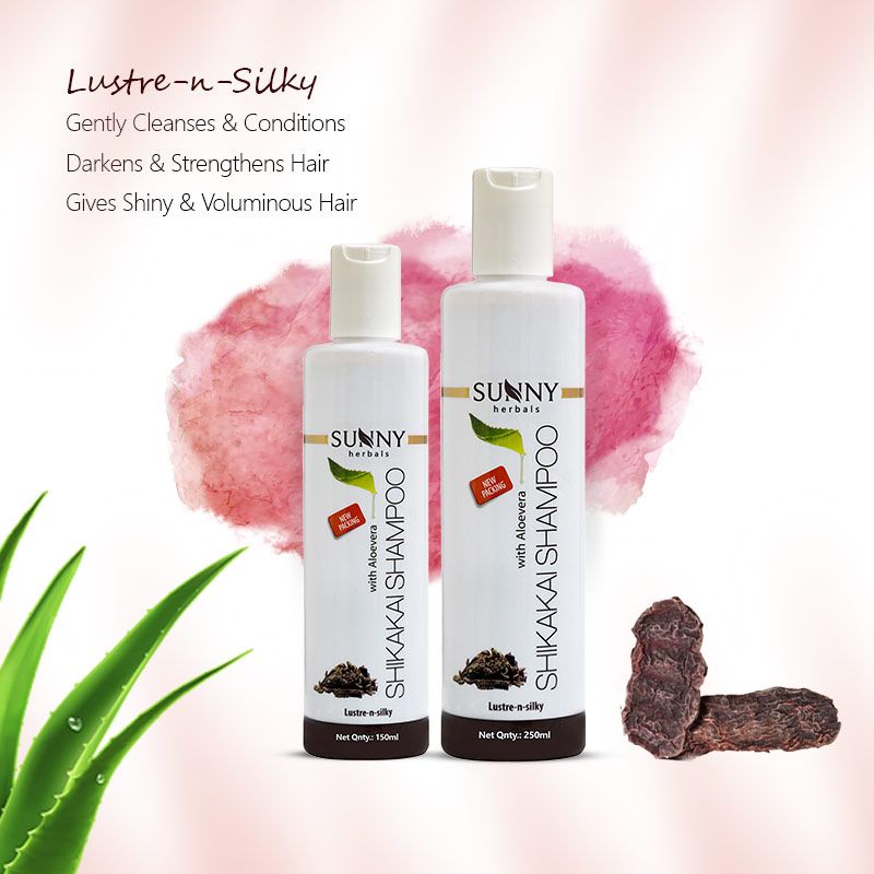 Shikakai Shampoo (With Aloevera)
